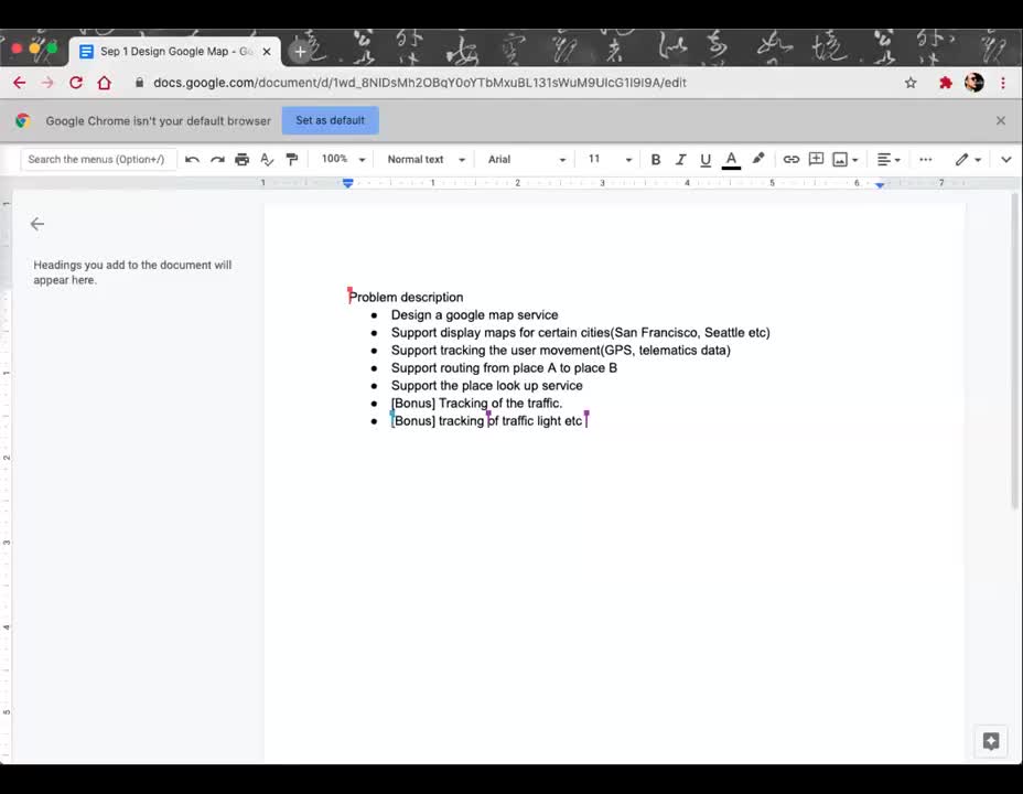 [23] Mock Interview： Design google map