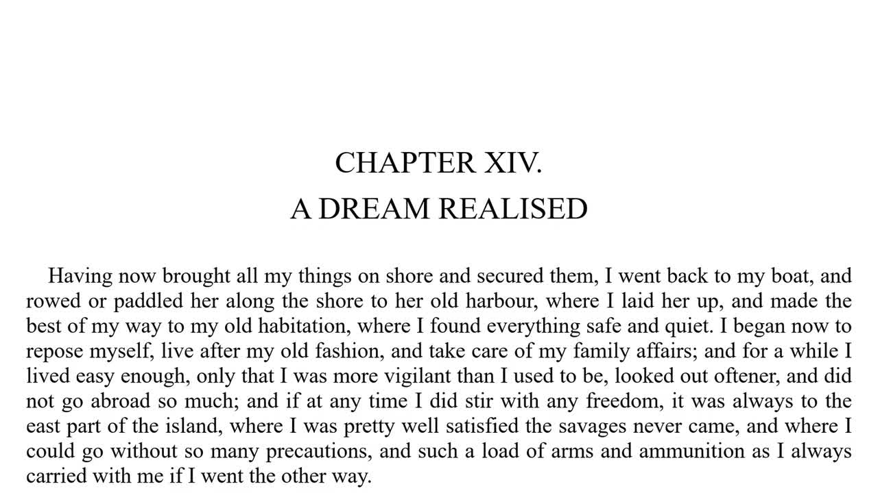 Chapter 14: A Dream Realized