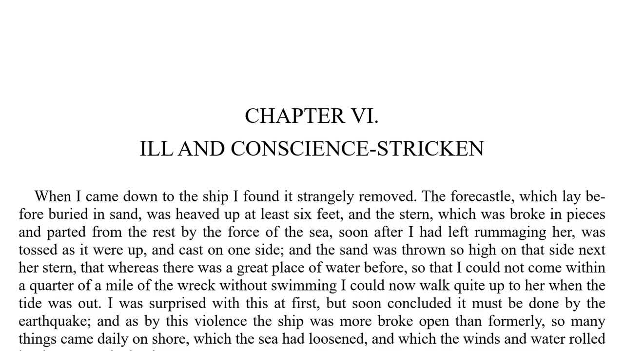 Chapter 6: Ill and Conscience-Stricken