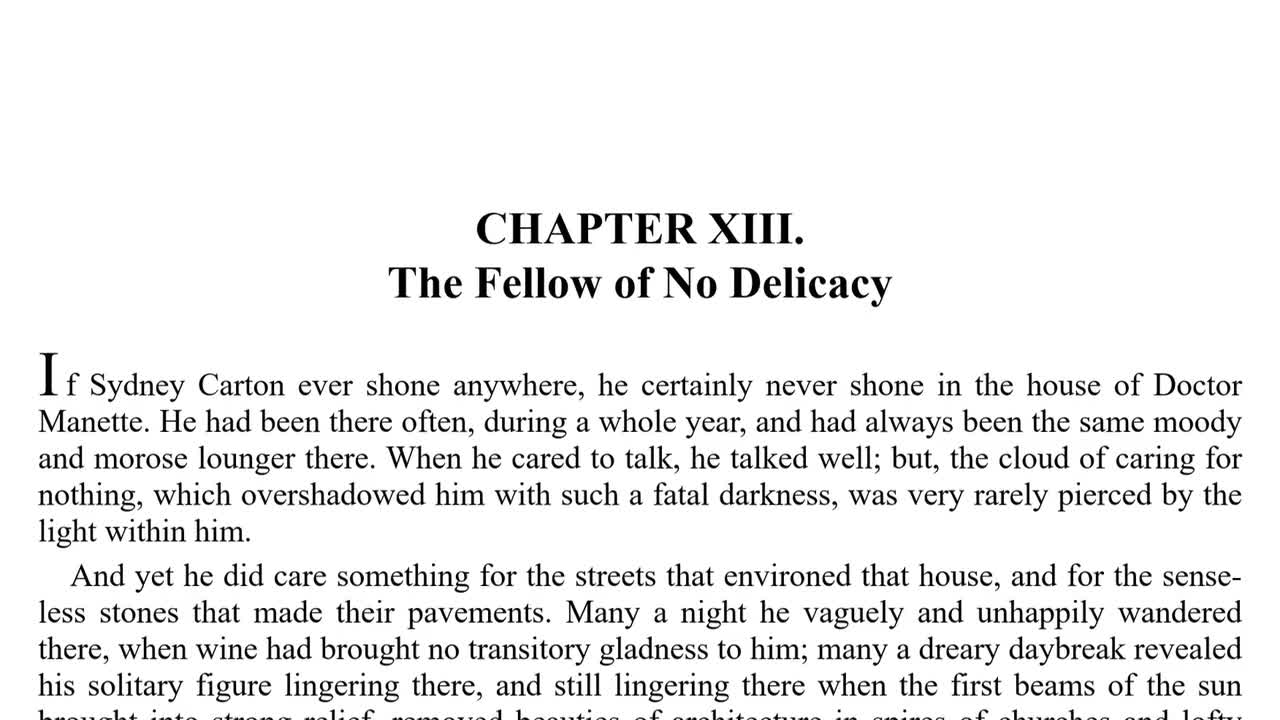 Bk2 Ch13 - The Fellow of No Delicacy