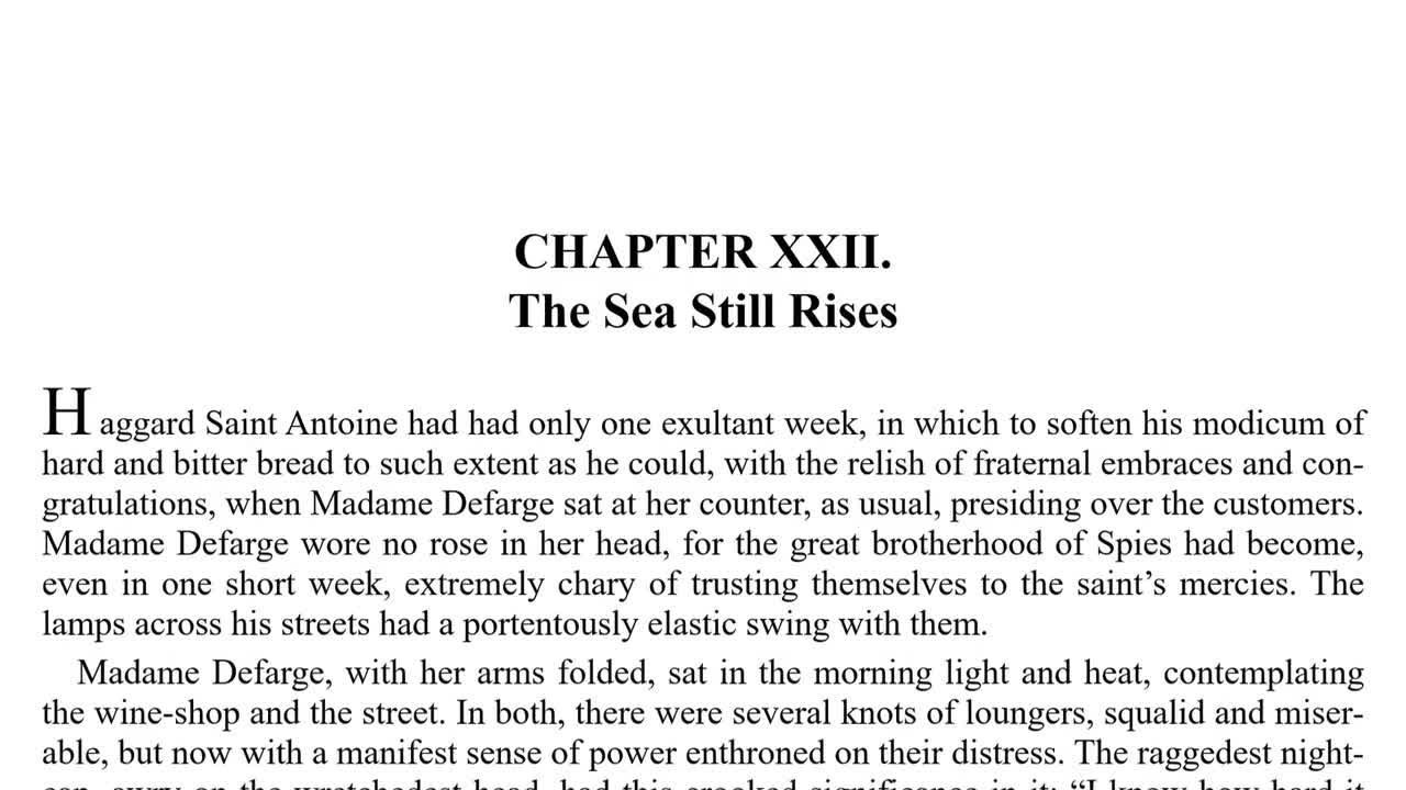 Bk2 Ch22 - The Sea Still Rises