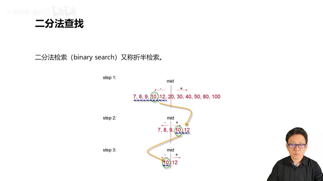 108_Java教程_二分法查找_折半检索