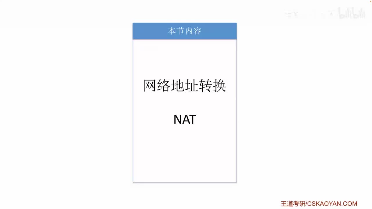 4.2.6 网络地址转换 NAT（咸鱼版）