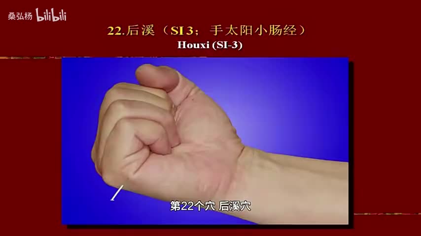 20后溪穴