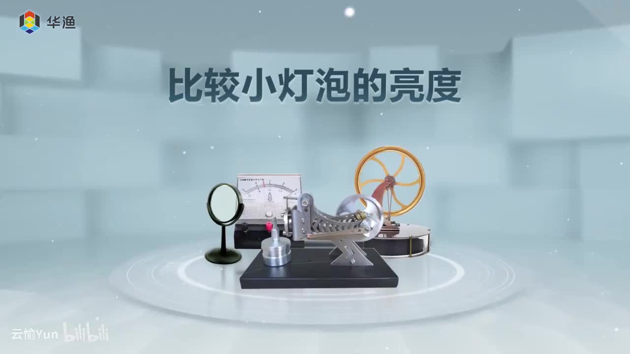 比较小灯泡的亮度