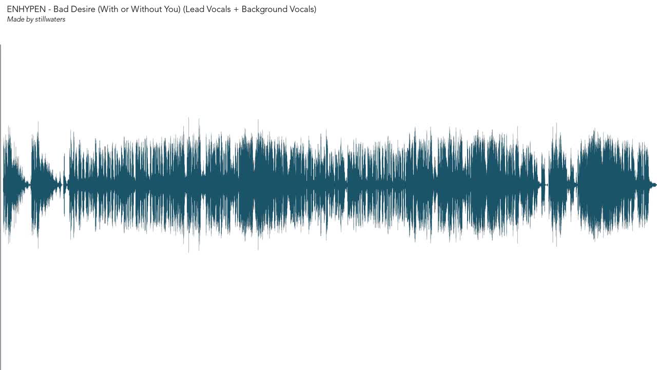 Bad Desire (With or Without You) (Lead Vocals + Background Vocals)