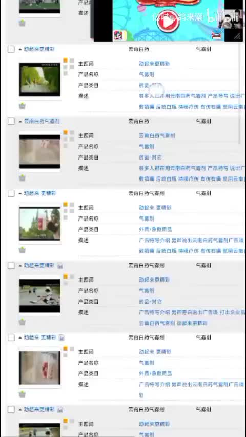 云南白药气雾剂