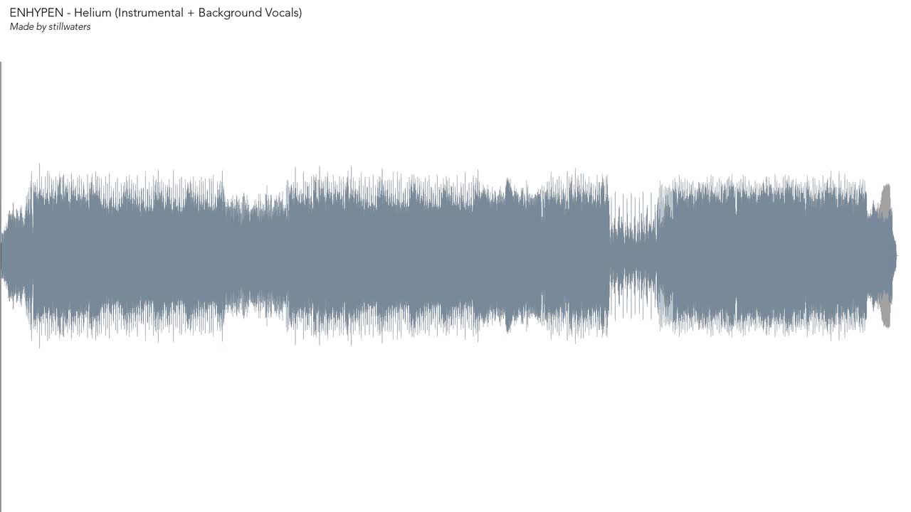 Helium (Instrumental + Background Vocals)