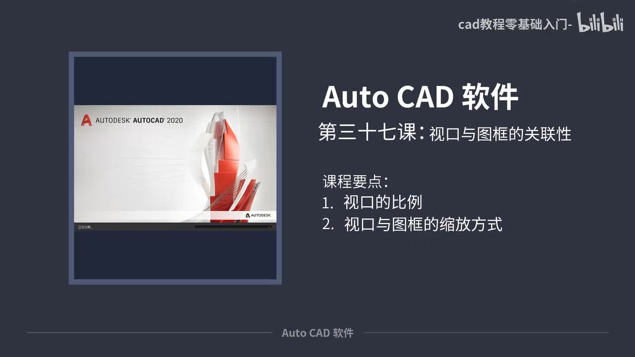 37视口与图框的关联性