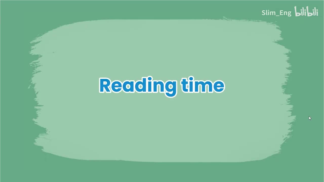 U3 P36-37 Reading time（动画）