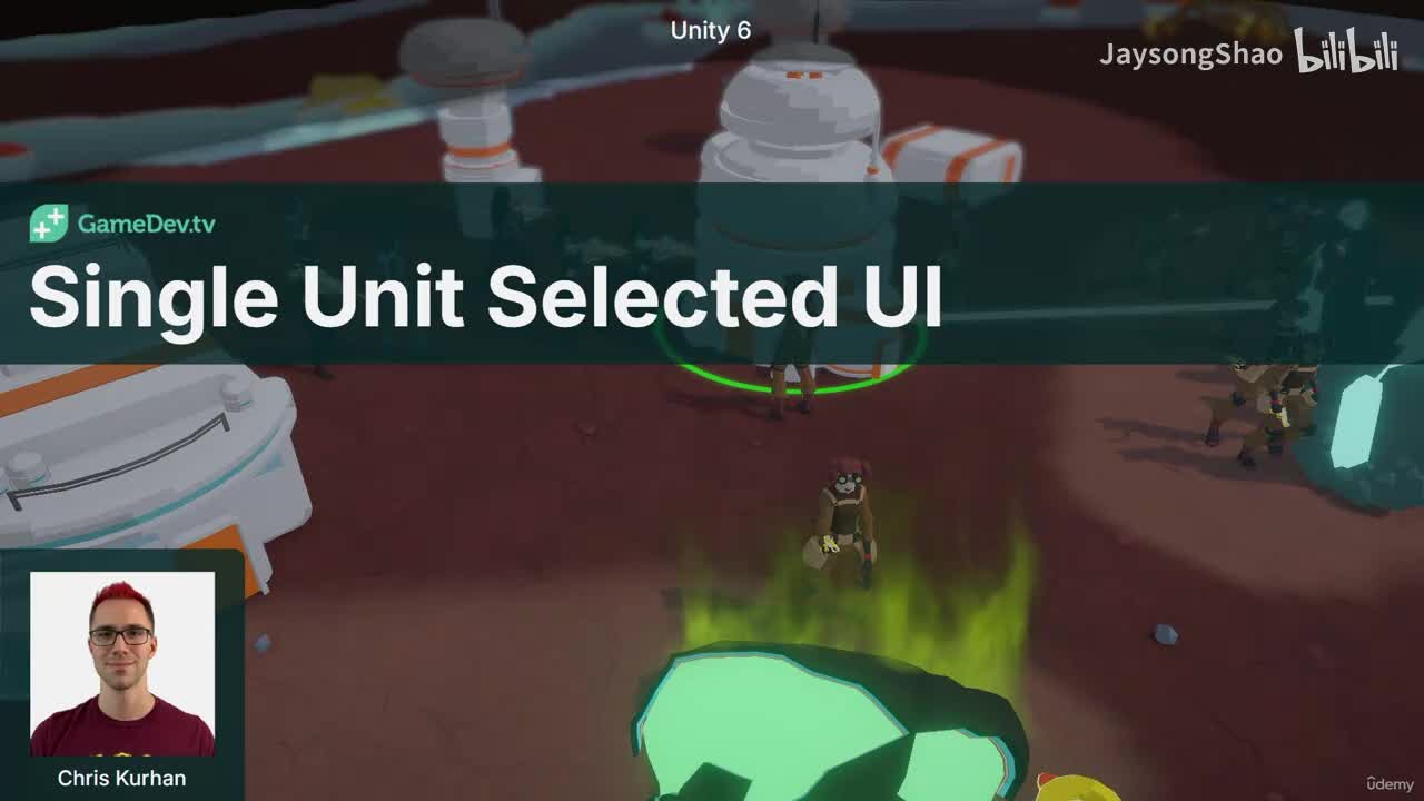 5.22 选中单位界面