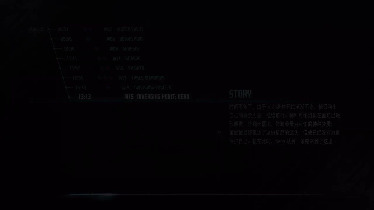 任务十五：分歧点 NERO