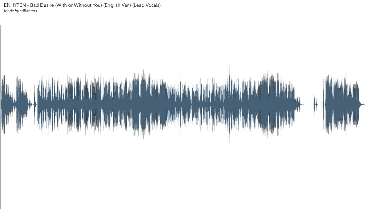 Bad Desire (With or Without You) (Eng. Ver.) (Lead Vocals)