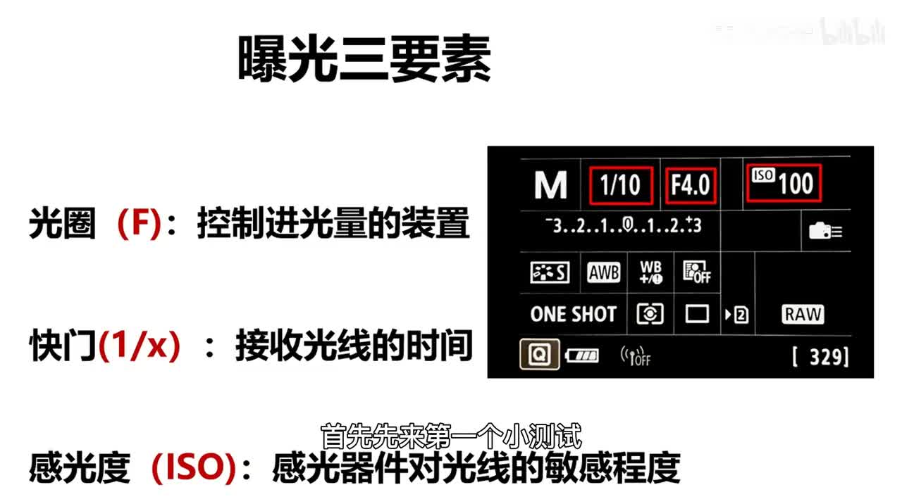 【摄影基础】02课堂测试一