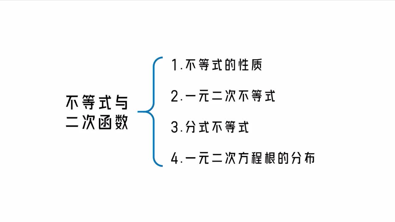 【第2章】【模块1】不等式与二次函数