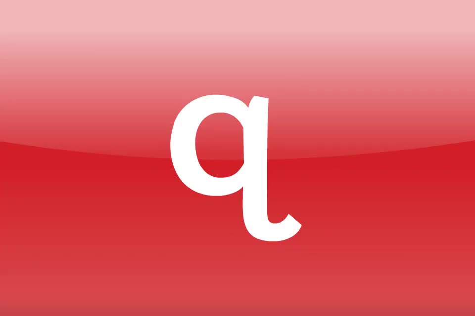 【字母发音17】q