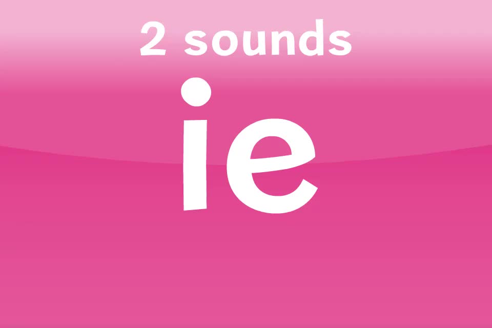 【字母发音51】ie