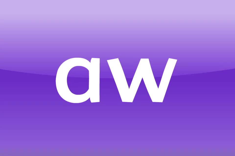 【字母发音36】aw