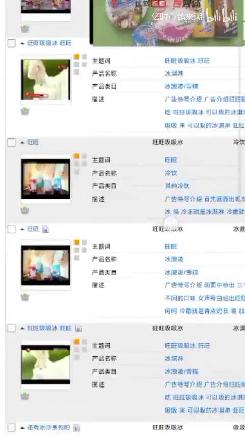 旺旺吸吸冰（部分）