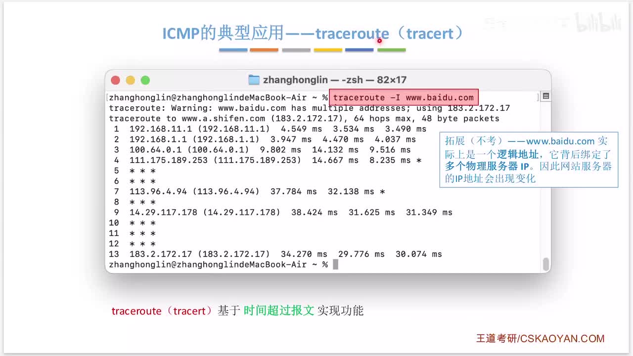 4.2.9_2 （选学）traceroute的实现原理（咸鱼版）