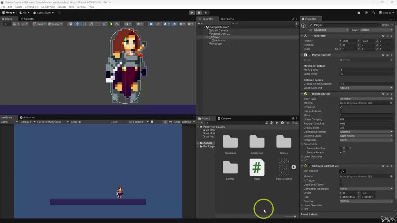 14. Jump,Fall & Blend tree
