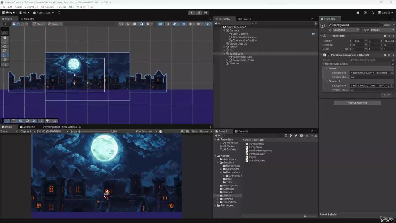 6. Endless background