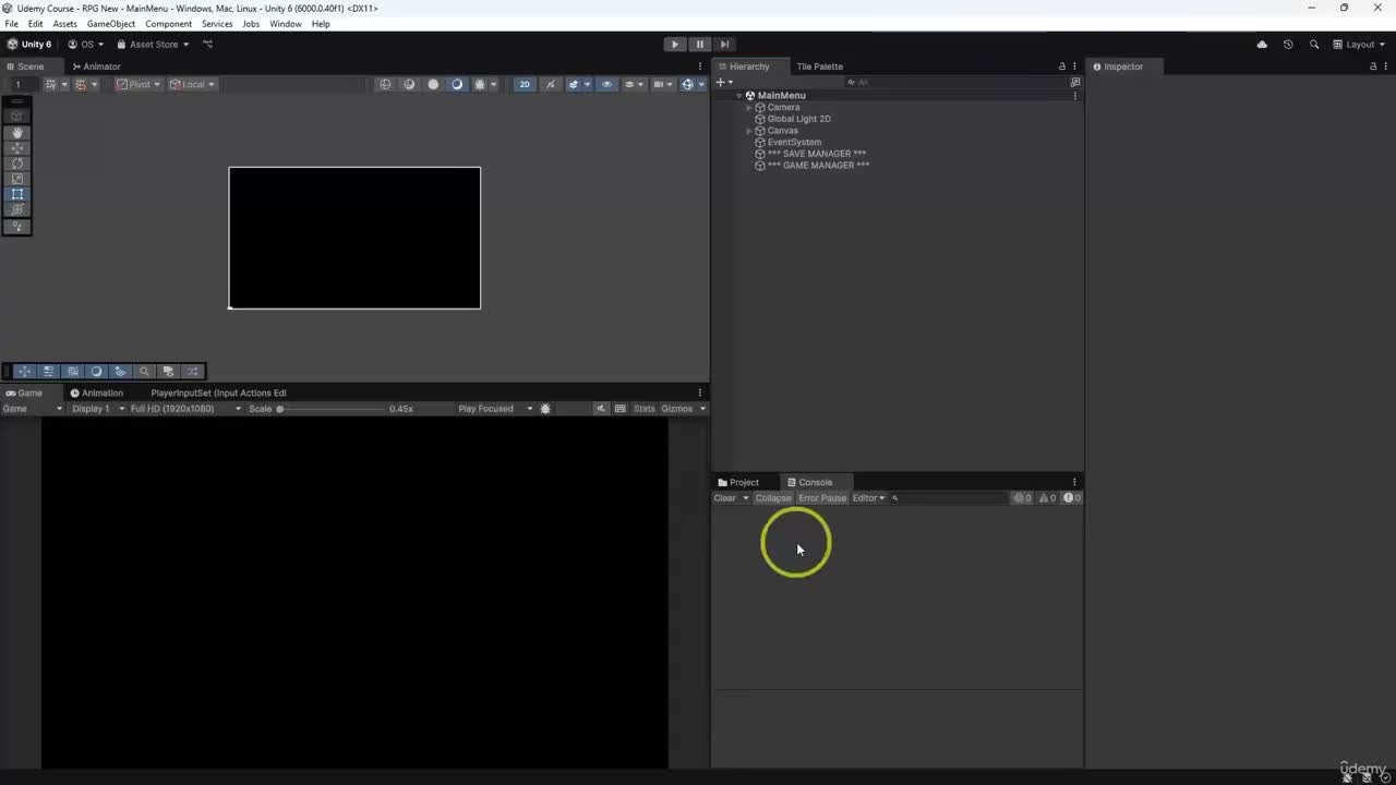 10. Clean up & Project___