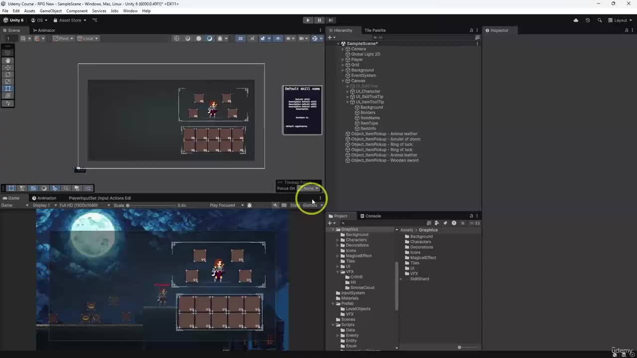9. Character Stats UI Setup
