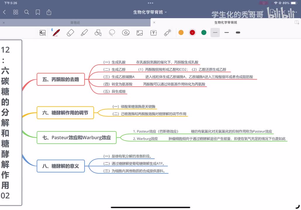 12：六碳糖的分解和糖酵解作用02