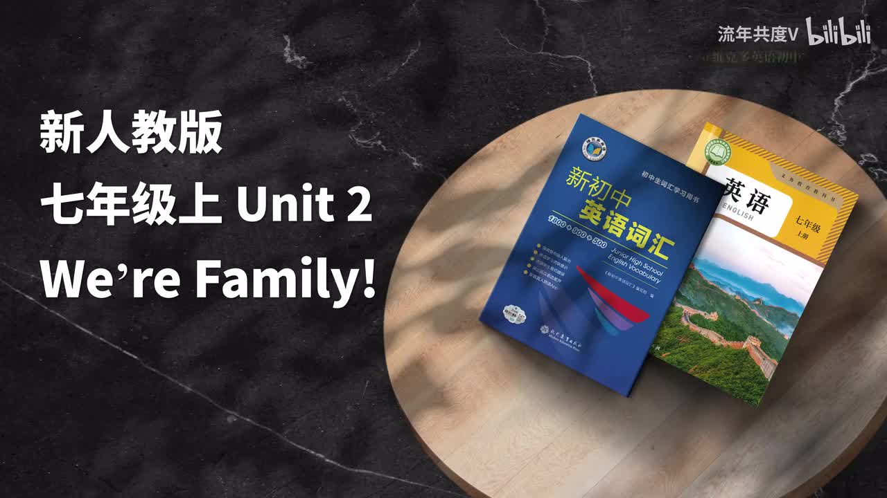 新人教七上-U2 (初中词汇)