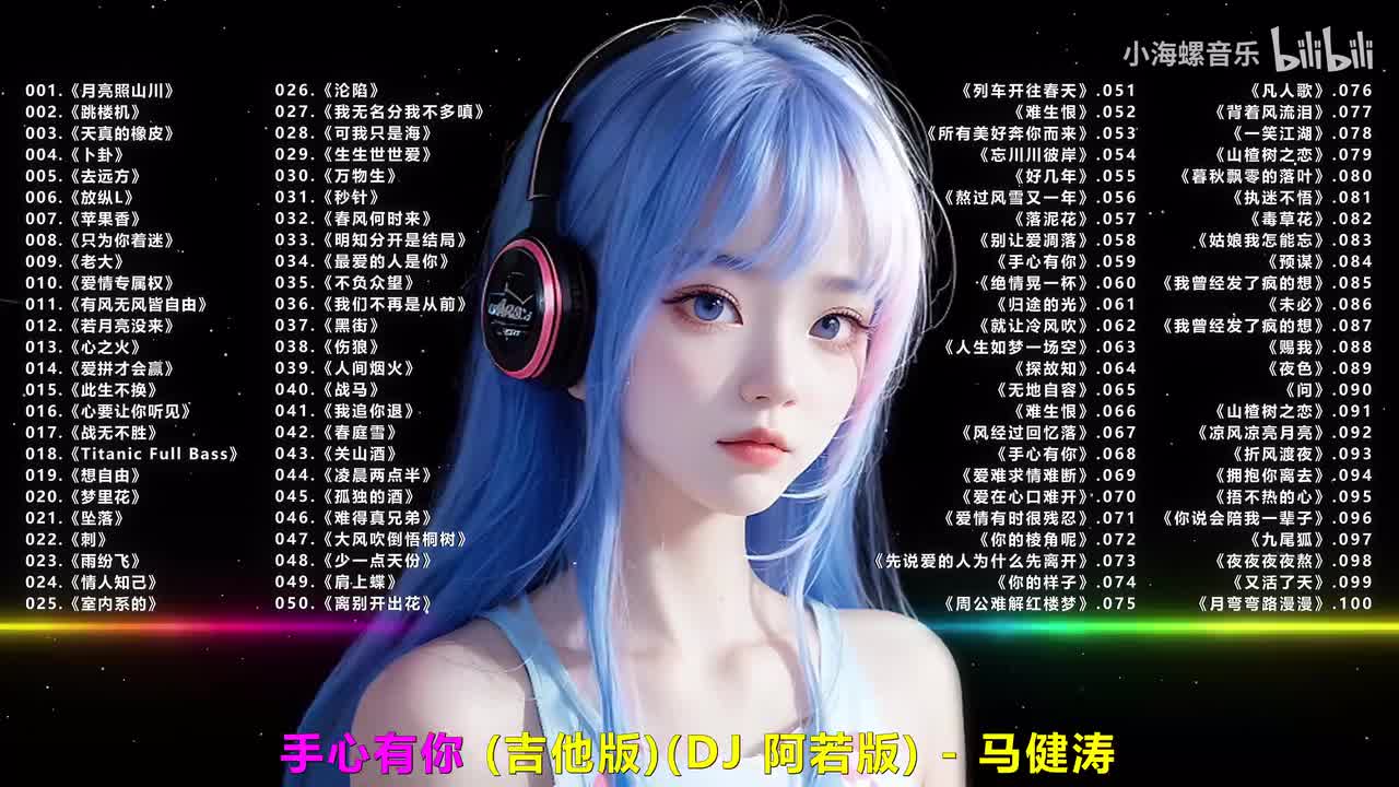 059.马健涛 - 手心有你 (吉他版)(DJ 阿若版)