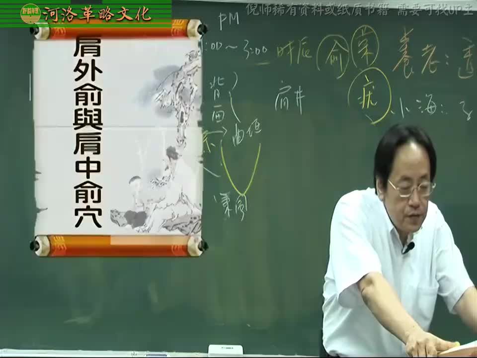 针灸大成04集_15【4.9手太阳小肠经】6肩外俞与肩中俞+天窗.天容与颧髎穴