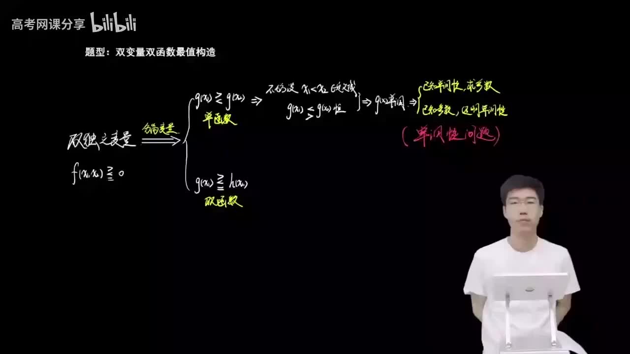3.3.2.2 双函数最值构造(一轮)