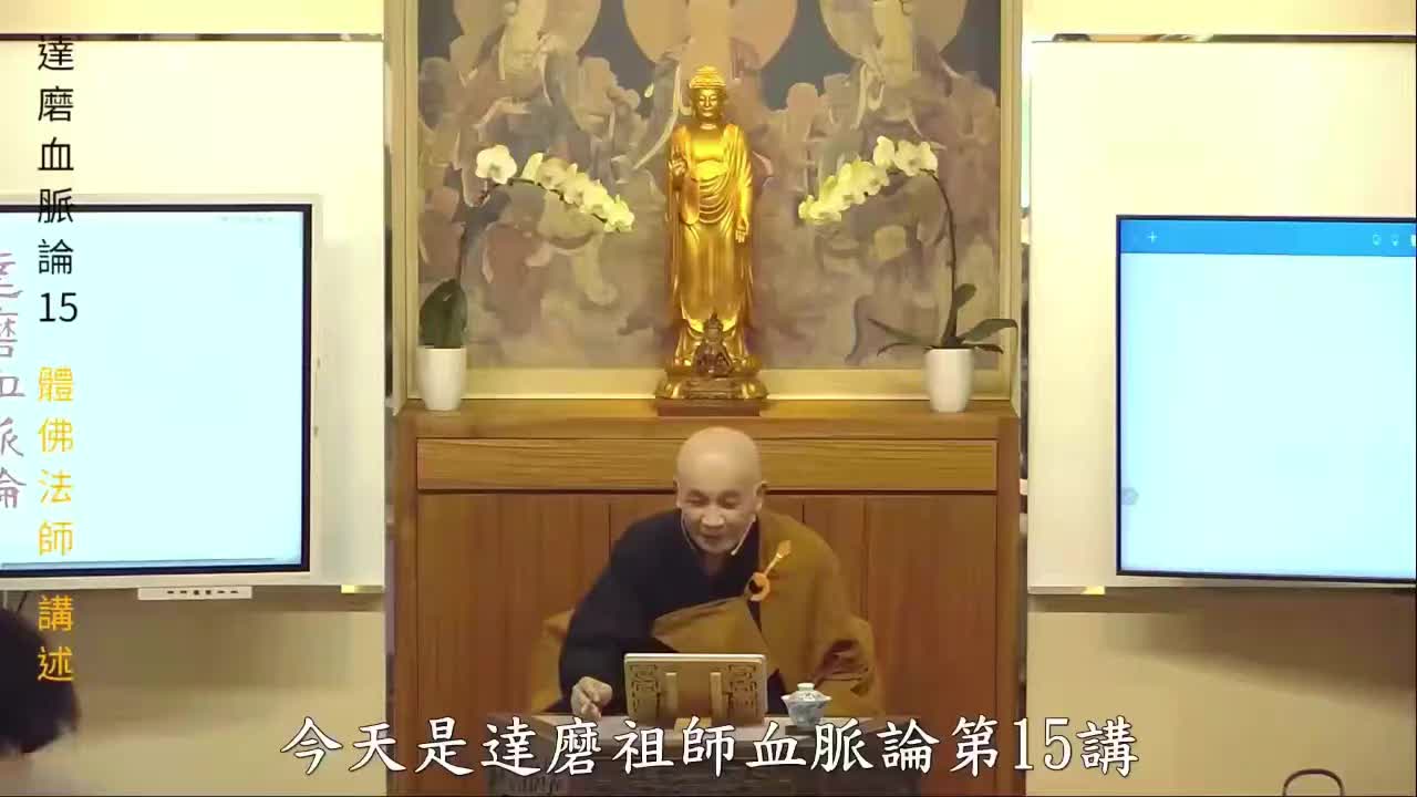 第15集《达摩血脉论》体佛法师