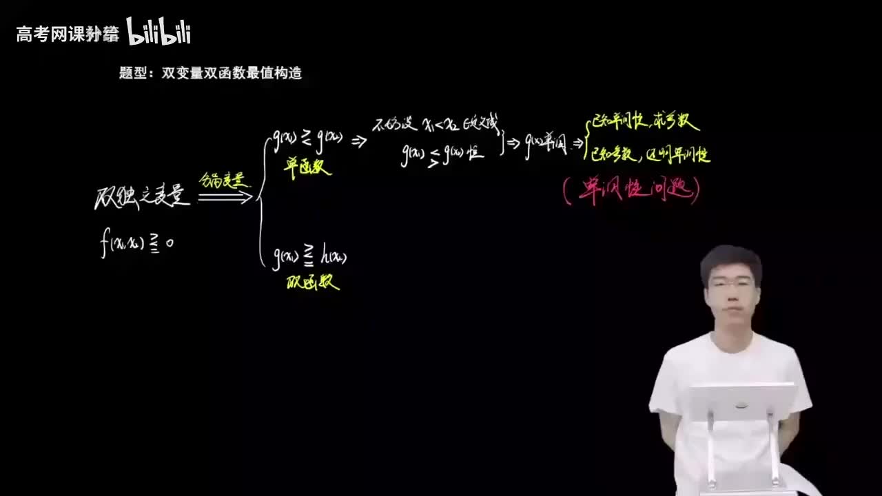 3.3.2.2 双函数最值构造(一轮)