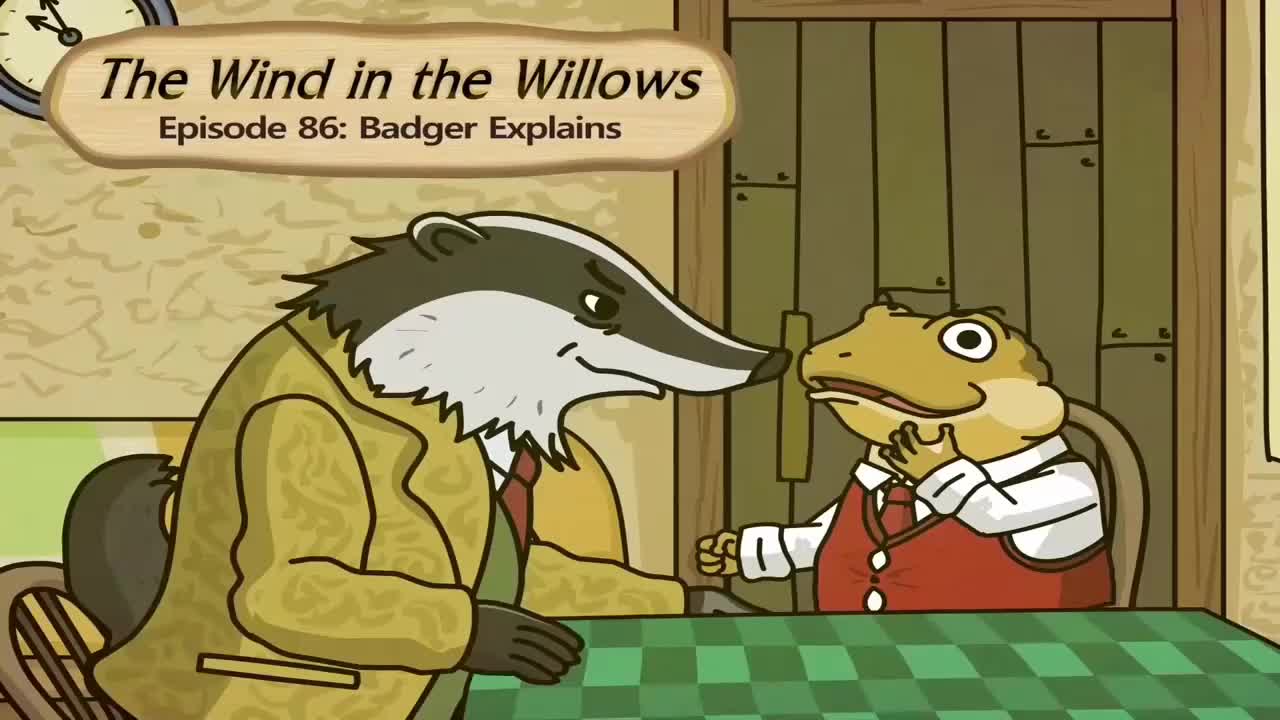 086 Badger Explains 内嵌中英