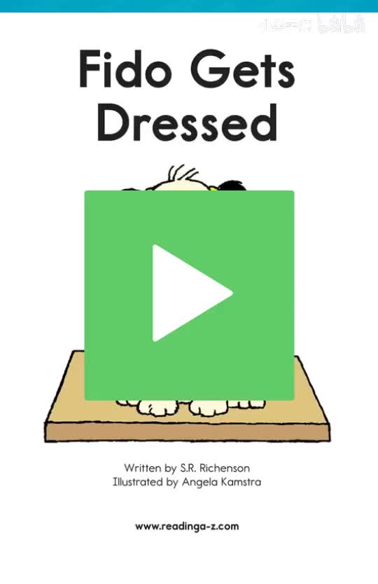 AA-72Fido Gets Dressed