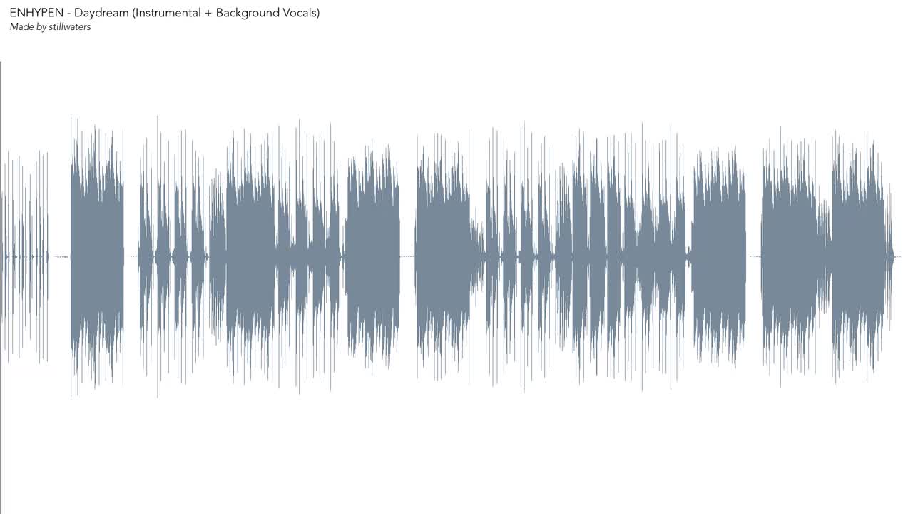 Daydream (Instrumental + Background Vocals)