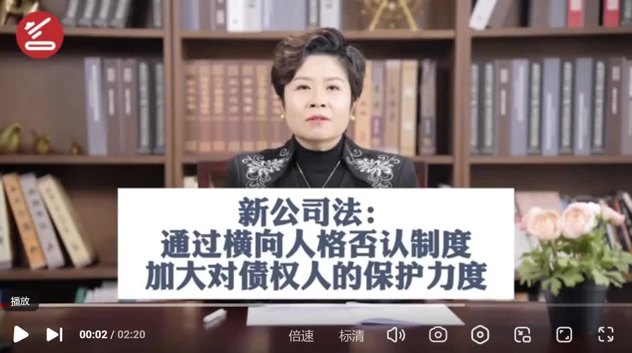 [8.26]--2024新公司法穿透规则