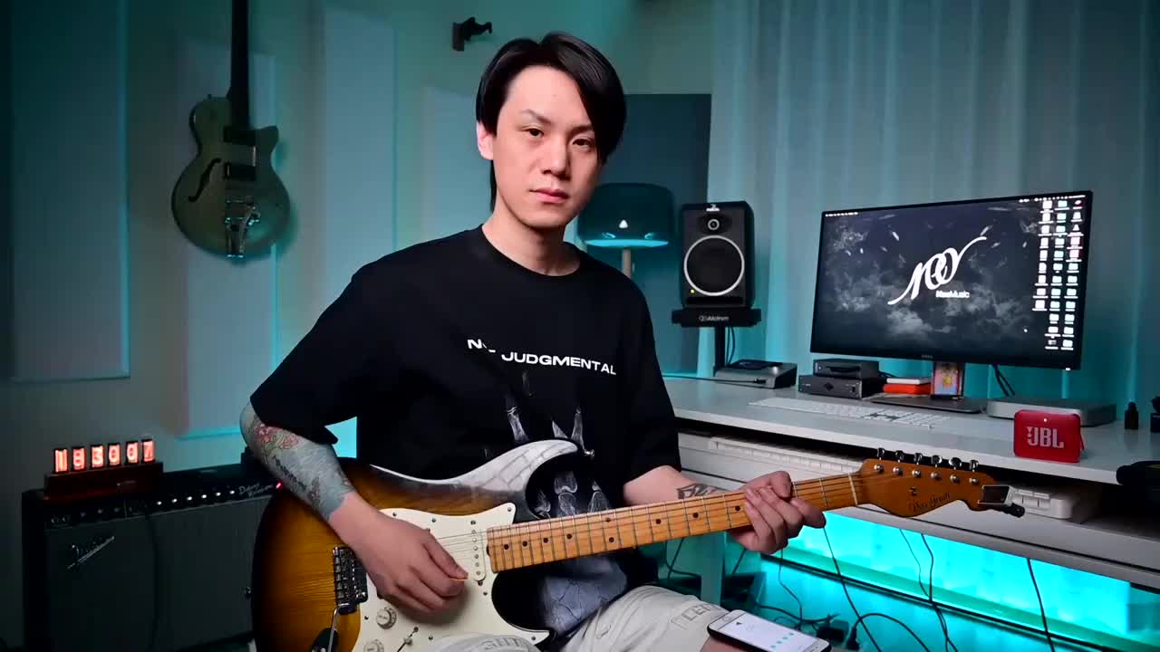 9-8 三连音重音训练-交替拨弦