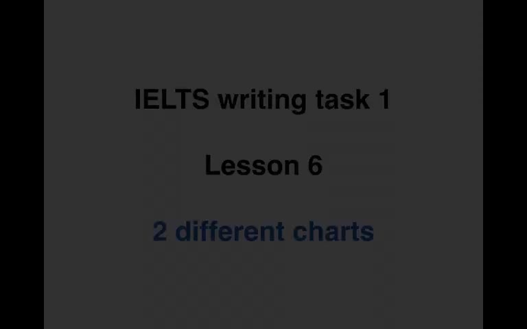 65.【Simon雅思小作文】Lesson 06 - 2 different c