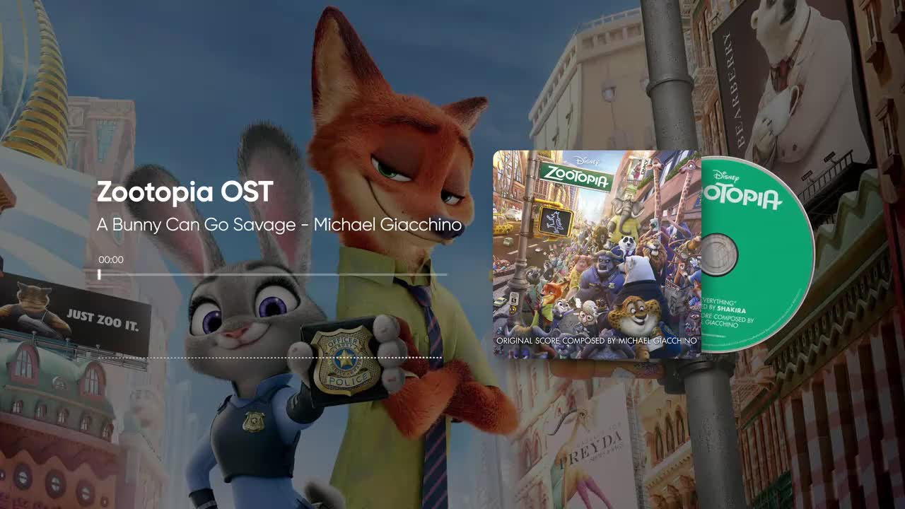 17. A Bunny Can Go Savage - Michael Giacchino