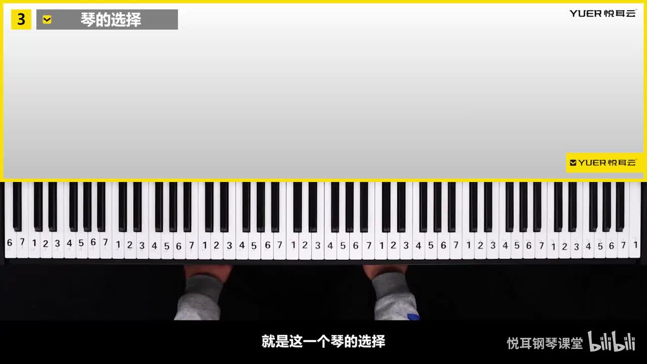 钢琴的选择