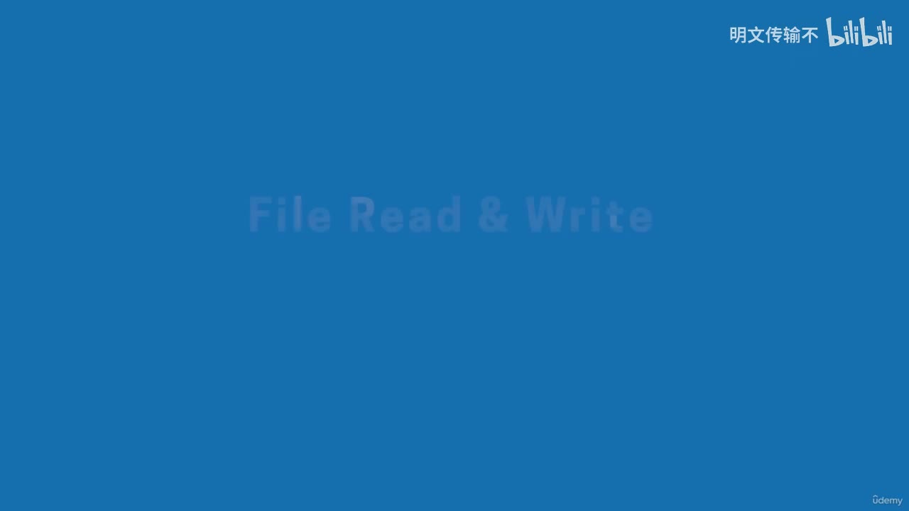 27-10. File 类 - 读取和写入