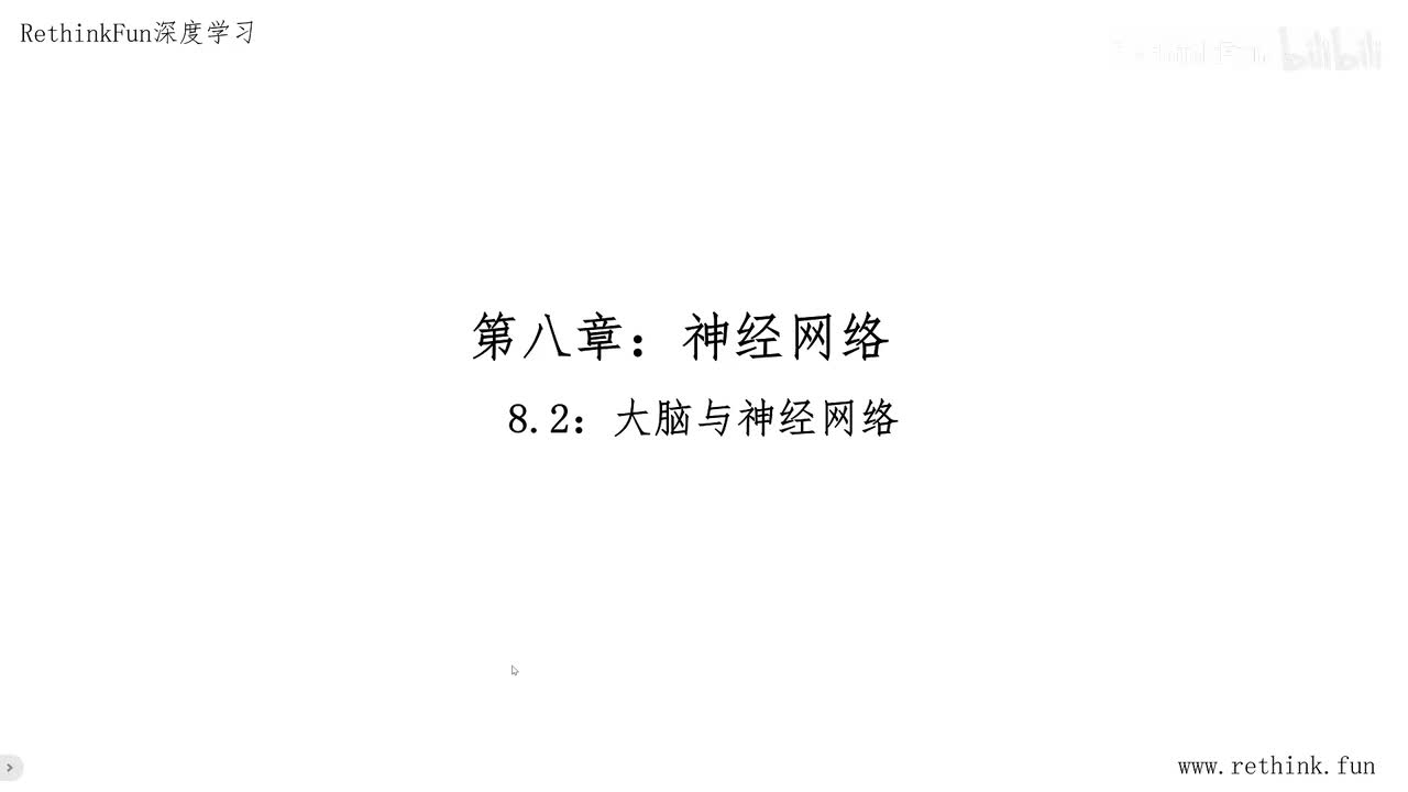 8.2大脑与神经网络