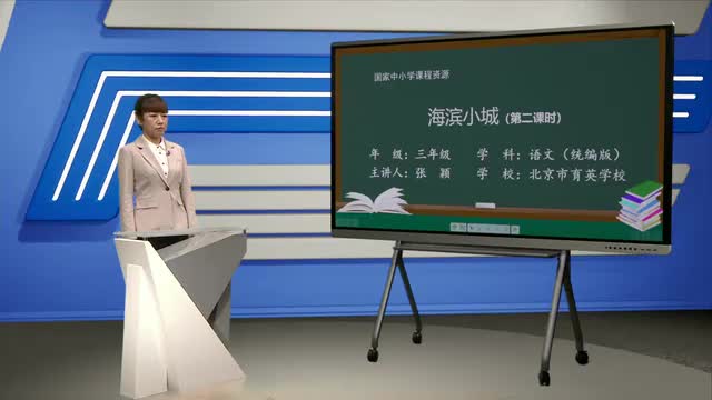 19《海滨小城》第2课时
