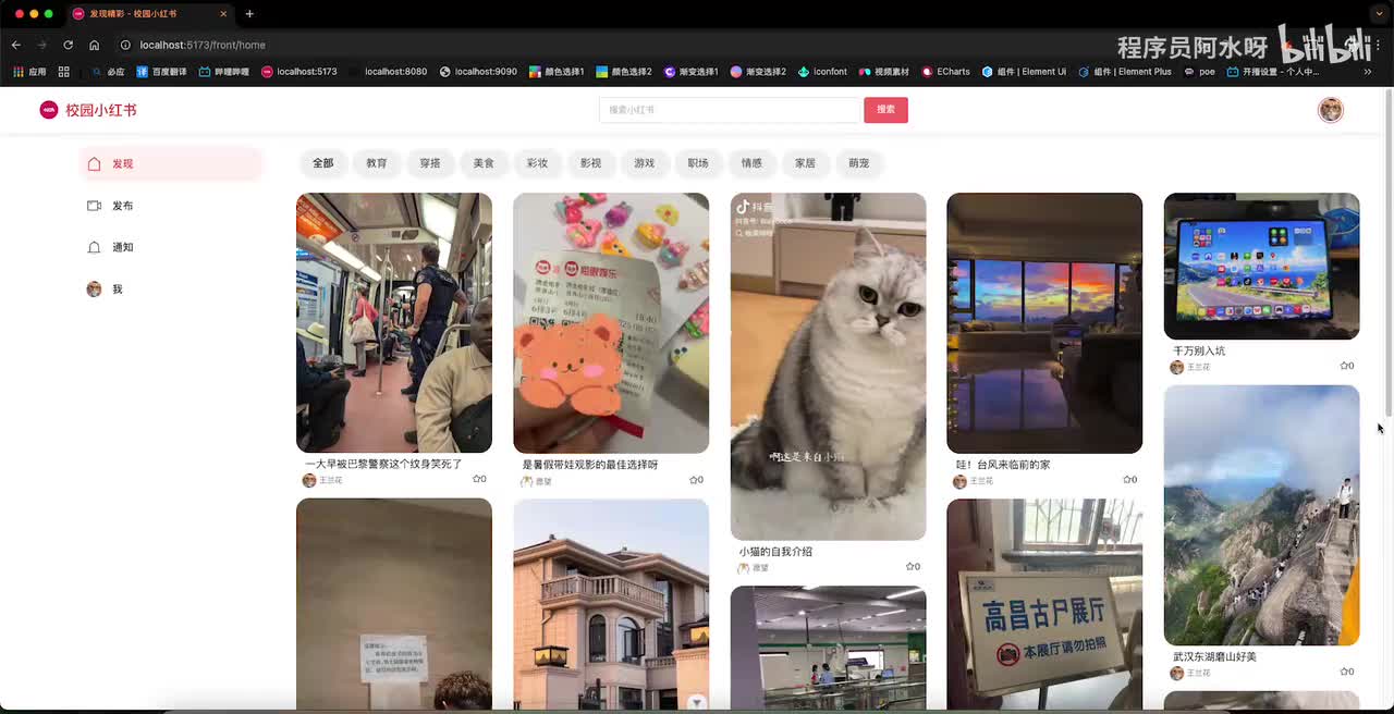项目功能介绍演示