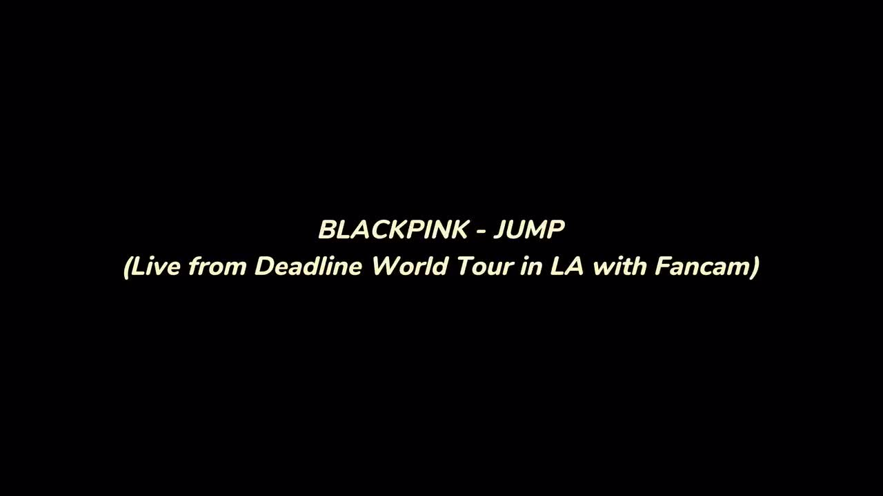 Live from Deadline World Tour in L.A. with Fancam