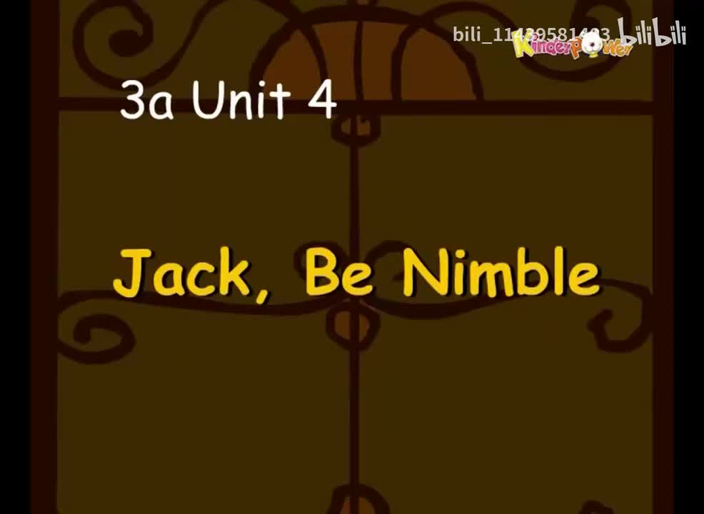 3a Unit 4-Jack,Be Nimble