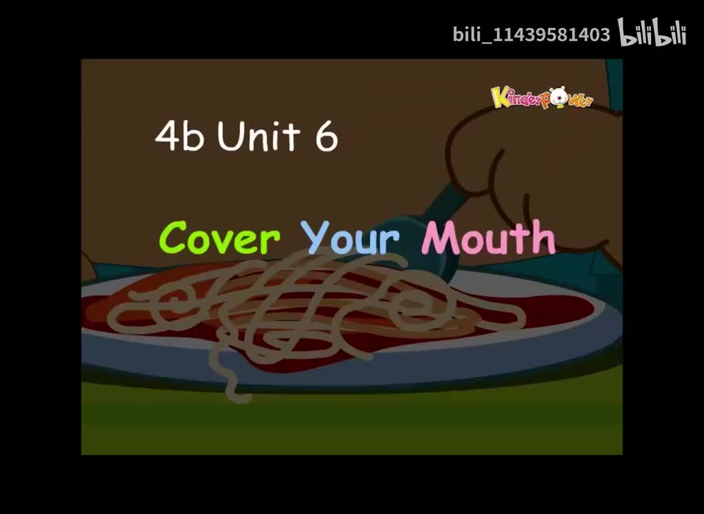 4b Unit 6-Cover Your Mouth